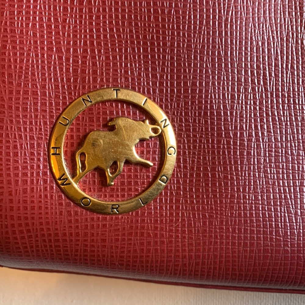 Hunting world clutch bag full leather - Picture 2 of 9